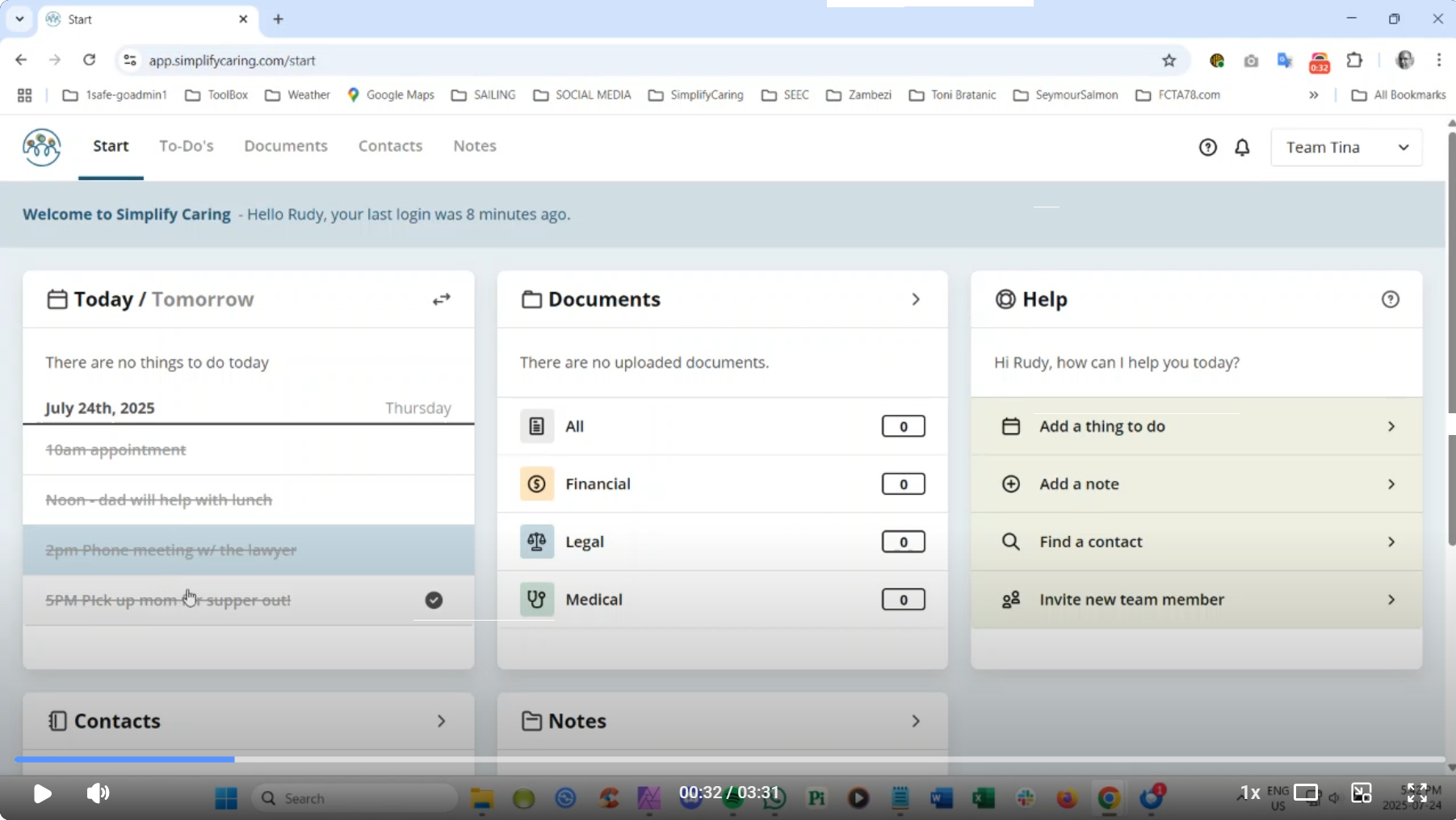 Simplify Caring, Your Online Simple Office