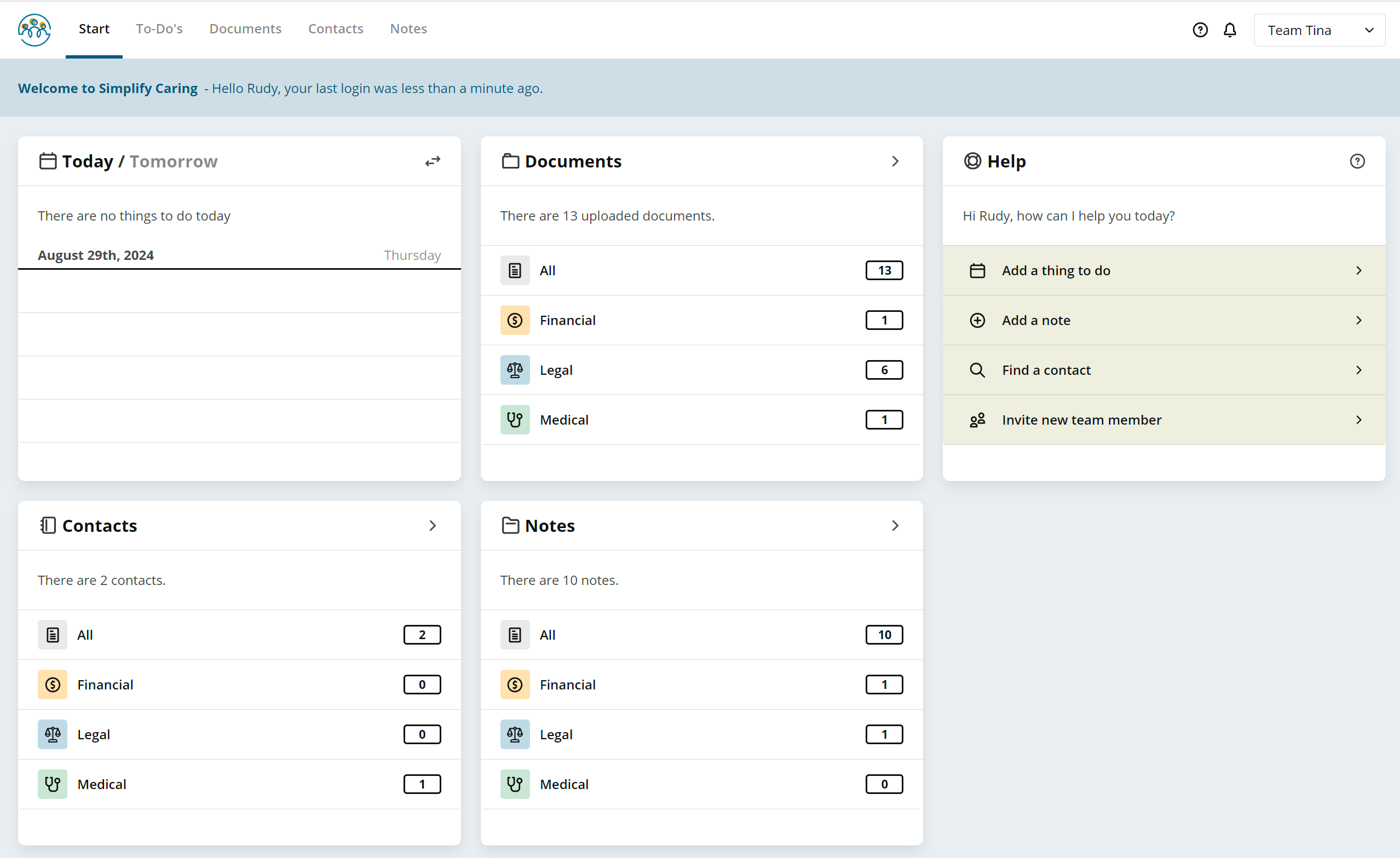Simplify Caring, Your Online Simple Office